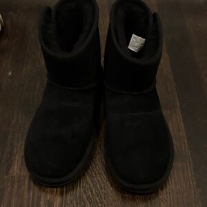 UGG Black Suede Classic Boots